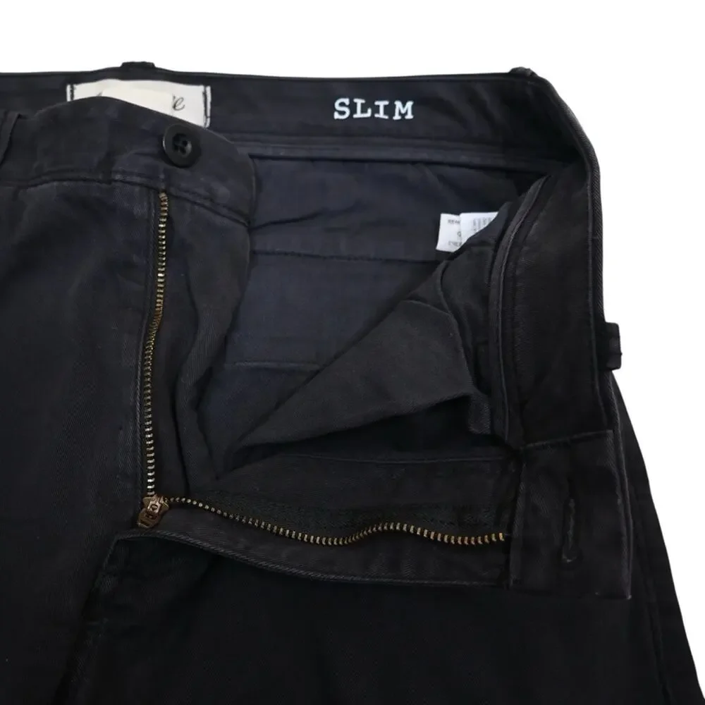 Madewell Men's 30X32 Slim Fit Faded Black Chino Pant